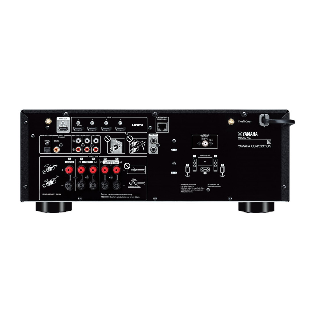 YAMAHA ホームシアターセット RX-V4A NS-SW050他 Yamaha RX-V4A 5.2 namų kino stiprintuvas | Visada geriausios
