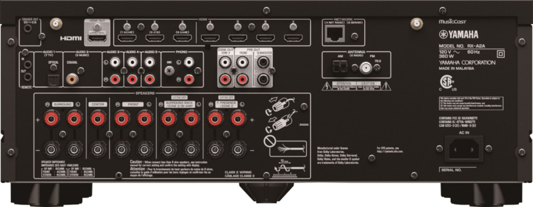 Yamaha RX-A2A 7.2 AV Resyveris- Stiprintuvas | Visada geirausios