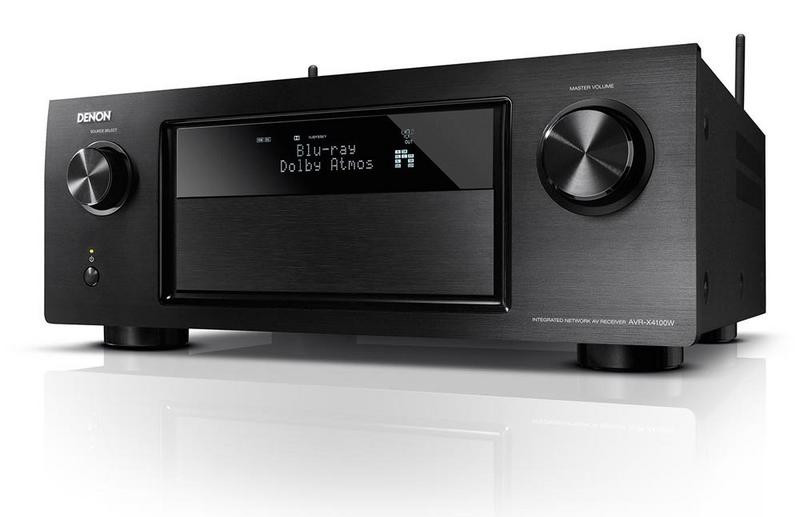 DENON AV AVR-X4100W AVアンプ ブラック AVR-X4100W DENON Tinklinis 7.2 HD AV imtuvas