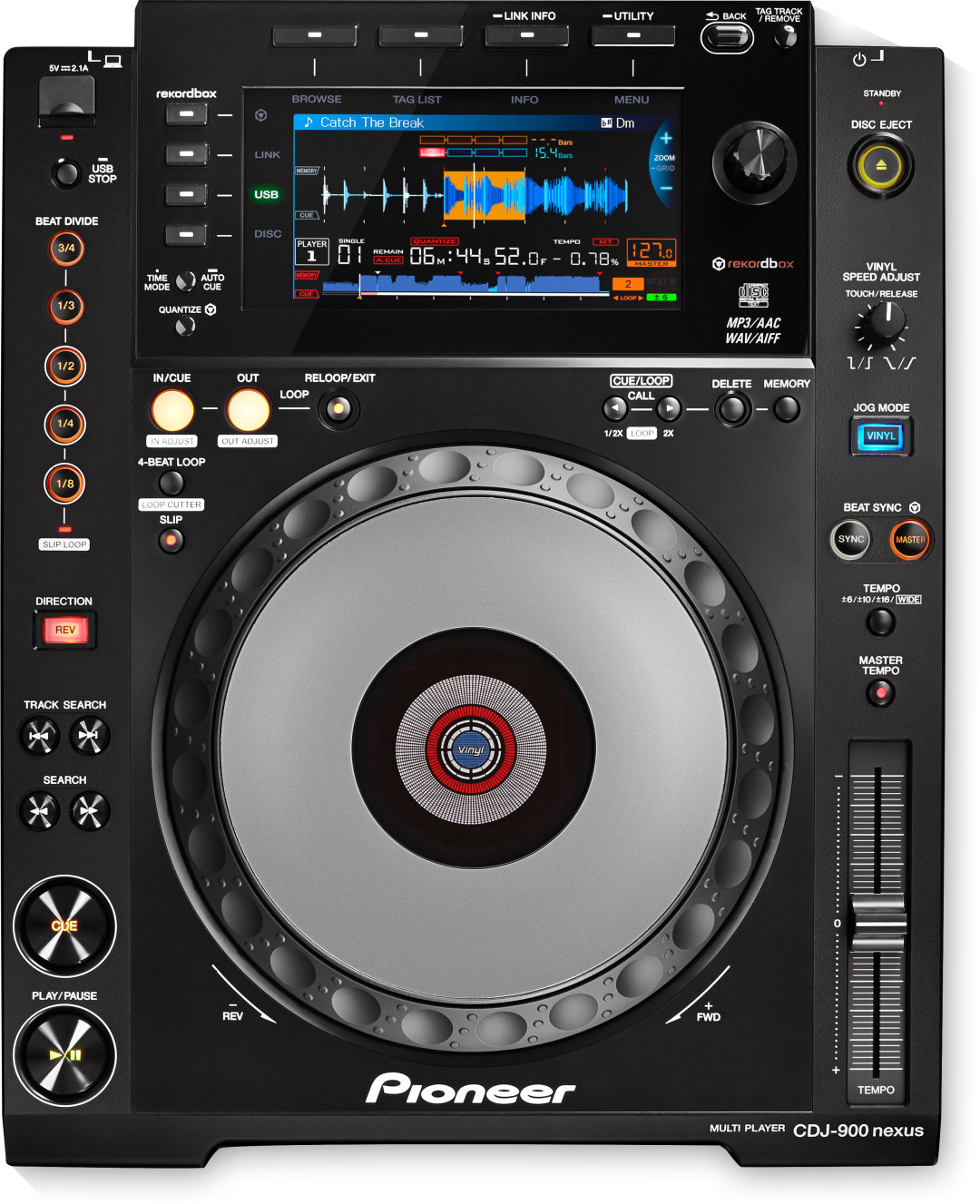 PIONEERC CDJ-2000NXS2 DJ grotuvas