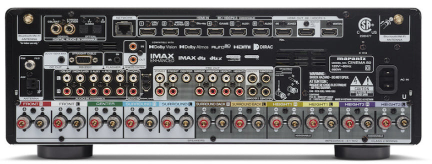 Marantz CINEMA 50, A/V imtuvas-stiprintuvas | Visada geriausios