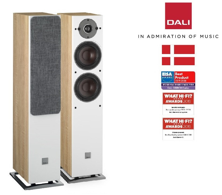 Dali OBERON 5 grindinė kolonėlė SPL: 108 dB dažnių juosta (±3 dB