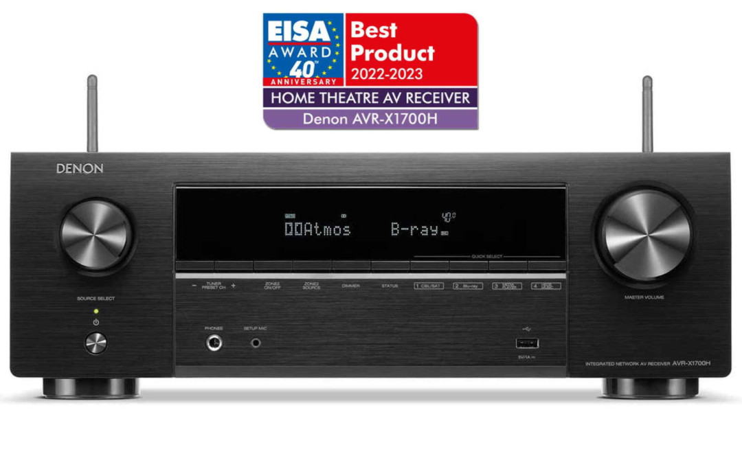 Denon AVR-X1700H AV resyveris- stiprintuvas | Visada geriausios