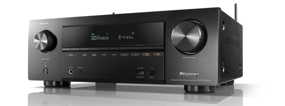 Denon AVR-X1500H namų kino stiprintuvas resyveris Dolby Vision