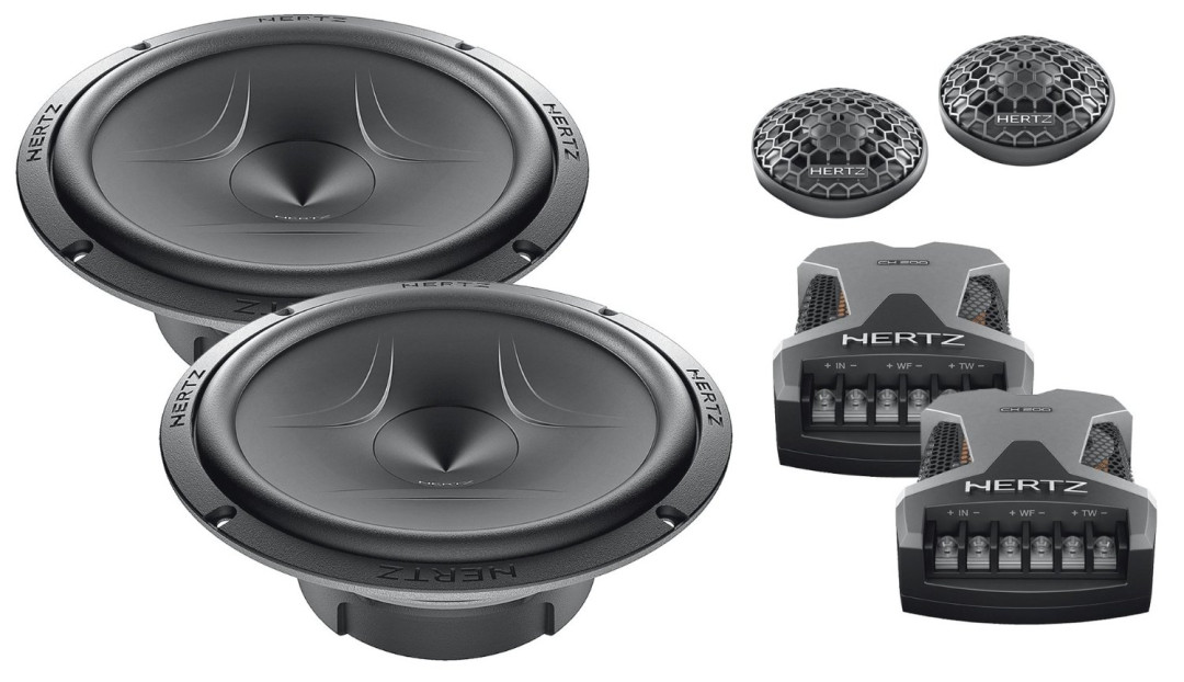 Hertz ESK 165.5 165mm 2jų juostų 2x300W MAX komplektas | nemokamas