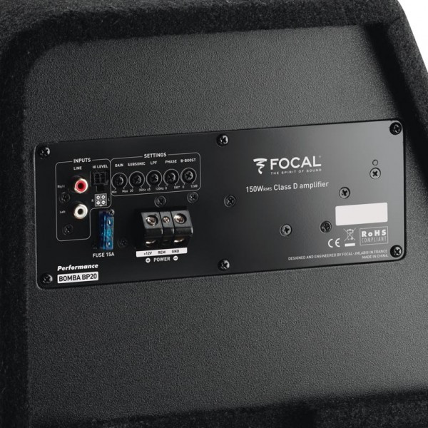 Focal BOMBA BP20 žemų dažnių garso kolonėlė automobiliui ACCESS