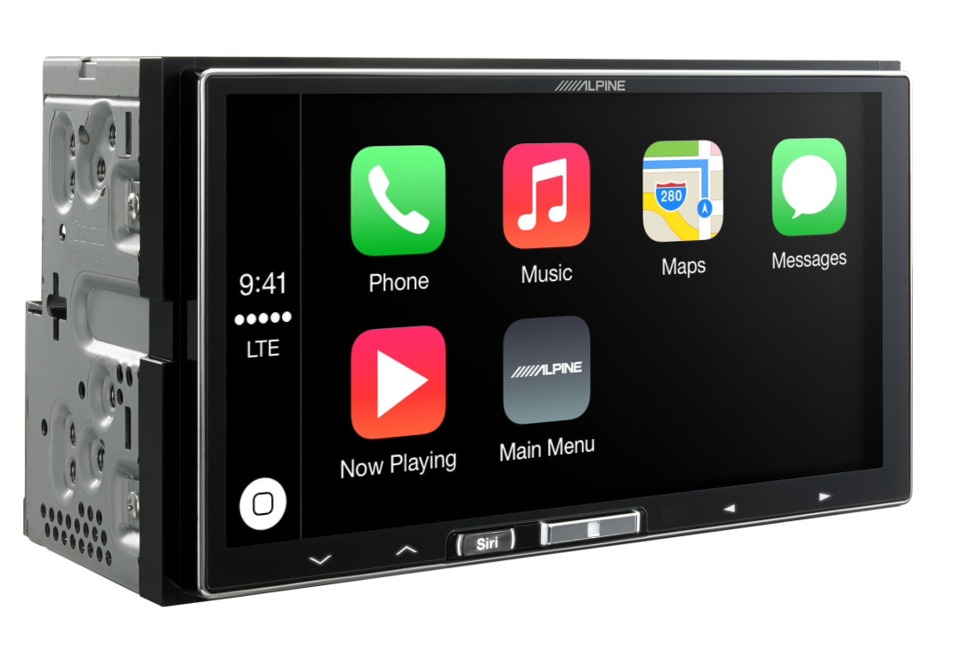 Auto magnetola ALPINE ILX-700 in-Dash 2jų dinų media resyveris su
