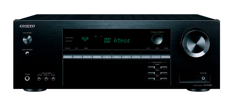 ONKYO オンキョー TX-SR393 AVアンプ Onkyo TX-SR393 5.2 Kanalo AV Resyveris | Visada geriausios kainos