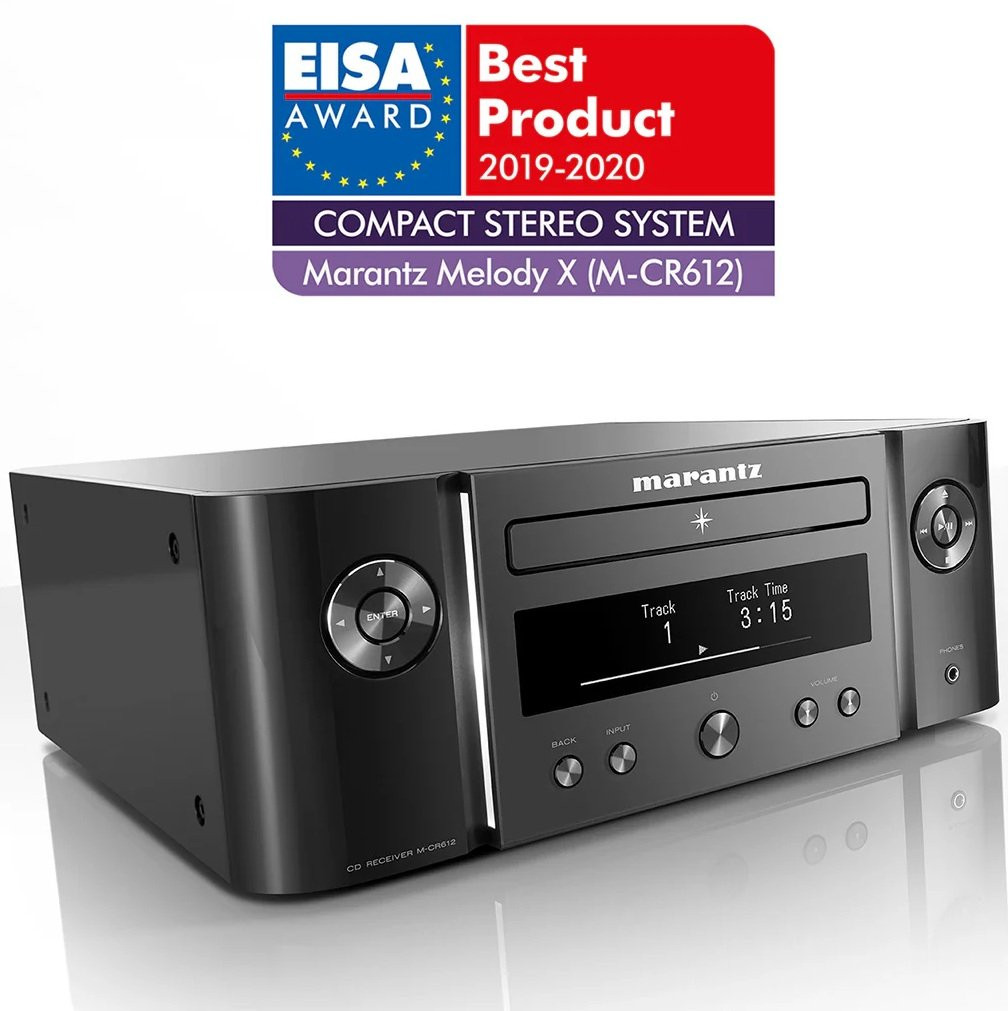 Marantz MELODY X MCR612 MIDI Sistema CD, DAB+ IR internetiniu