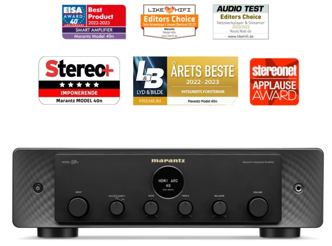 Marantz MODEL 40n integruotas stereo garso stiprintuvas su tinklo