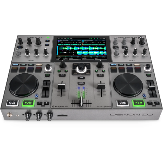 Denon DJ PRIME GO + All-In-One 2 - ių kanalų DJ Valdiklis su 7