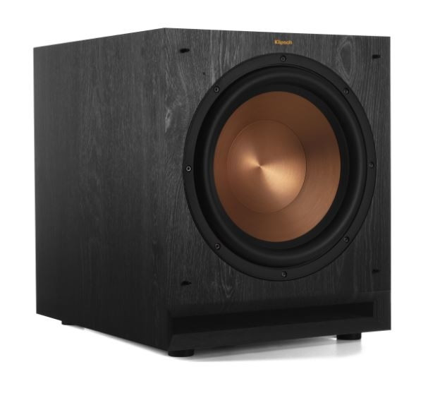 Klipsch SPL-120 Žemų dažnių kolonėlė stiprintuvo galia 300W RMS