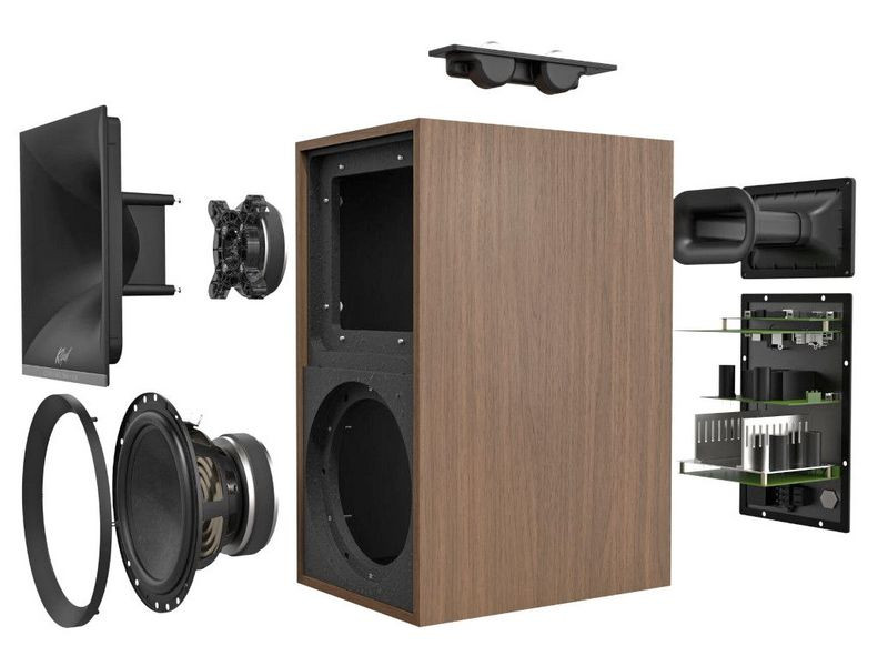 Klipsch THE SEVENS aktyvios garso kolonėlės (pora) su HDMI ARC
