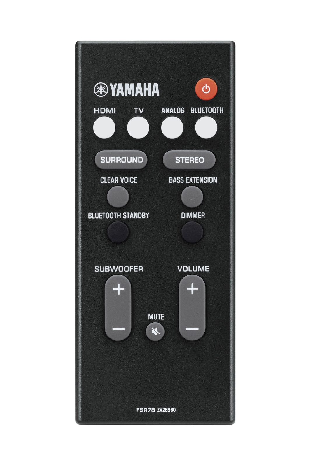 Yamaha YAS-207 garso kolonėlė televizoriui Soundbar su belaidžiu