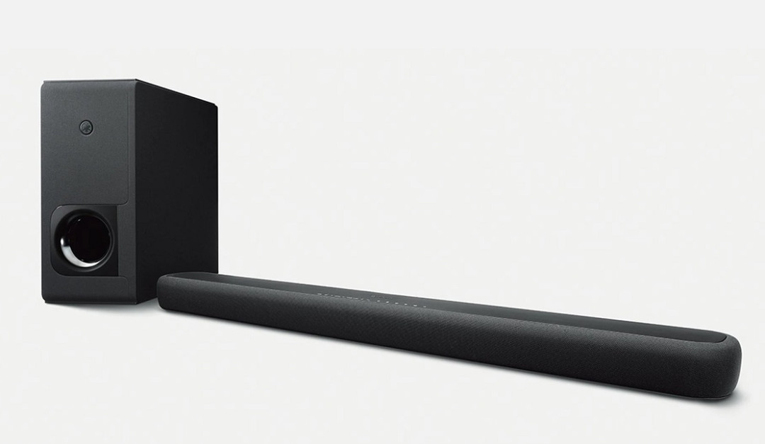 YAMAHA サウンドバー　yas209 YAS 209 YAS-209 Yamaha YAS-209 Namų kino Soundbar'as su bevielę žemų dažnių