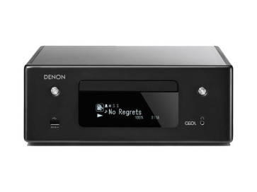 Denon RCDN-10 Stereo stiprintuvas su tinklo grotuvu CD AM/FM WMA ar MP3 CD Bluetooth, Wi-Fi, AirPlay 2 ir HEOS tinklo sąsaja Apple Android programėle | Nemokamas Pristatymas