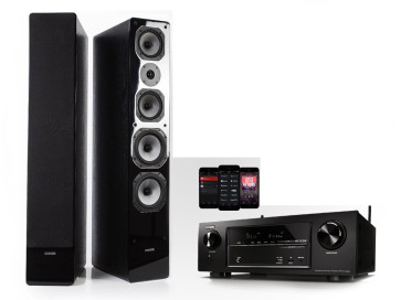 Denon Stereo sistema DRA-900H stiprintuvas grindinės kolonėlės Dynavoice Challenger M-65 speciali kaina | nemokamas pristatymas 