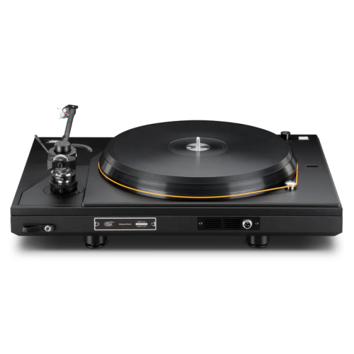 MoFi Electronics MasterDeck – aukščiausios klasės patefonas. Plokštelės greičiai: 33 1/3 ir 45 RPM (rankiniu būdu keičiami). Pavara: Diržinė (belt-drive) sistema su itin tiksliu variklio valdymu. | Nemokamas Pristatymas