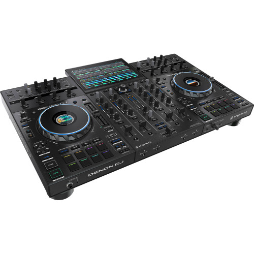 Denon DJ PRIME 4 + All-In-One DJ Valdiklis su 10.1" colio lietimui jautriu ekranu | Nemokamas pristatymas