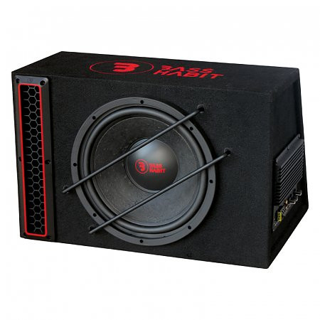 Bass Habit Play 112A žemų dažnių garso kolonėlė automobiliui galia: 300 W, dažnių juosta: 20-200 Hz | Nemokamas Pristatymas