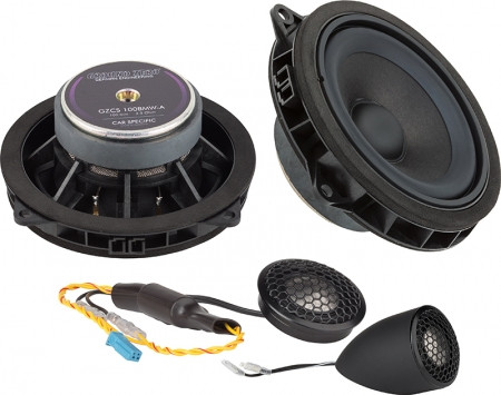 Ground Zero GZCS 100MINI-A 100W komponentinė 2-juostų garsiakalbių sistema automobiliui, nemokamas pristatymas