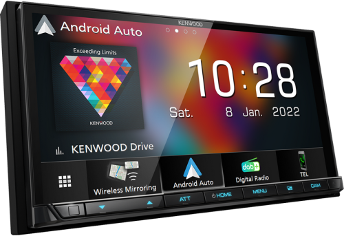 Kenwood DMX8021DABS, multimedija