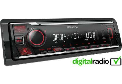 Kenwood KMM-BT407DAB, automagnetola