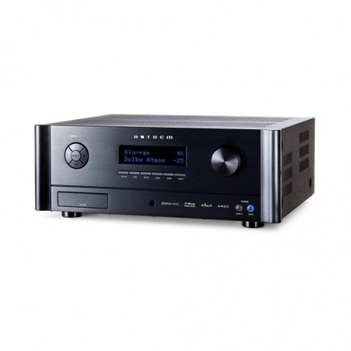 Anthem MRX 720 Aukščiausios klasės 7.2 kanalų namų kino stiprintuvas su radijo imtuvu 1.2 kanalų pradinis stiprintuvas. Dolby® Atmos, DTS:X™, Dolby® TrueHD, DTS-HD Master Audio™, Dolby® Digital Plus, DTS-HD High-Resolution Audio™ dekodavimas | Nemokamas P