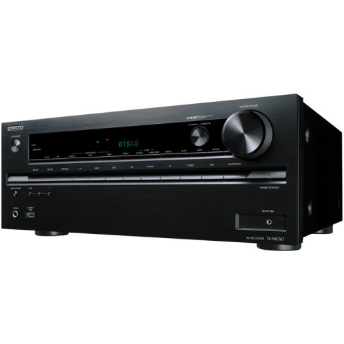 ONKYO TX-NR646 7.2 namų kino stiprintuvas  7x175W  DTS:X Dolby Atmos® Ultra HD USB WiFi Bluetooth   