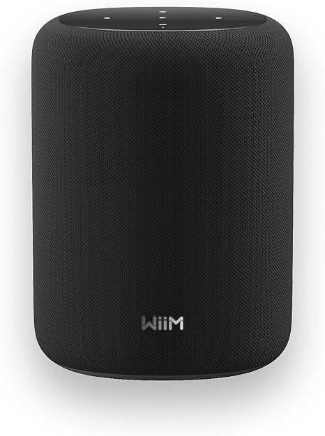WiiM SOUND LITE, belaidė išmanioji garso kolonėlė - juoda