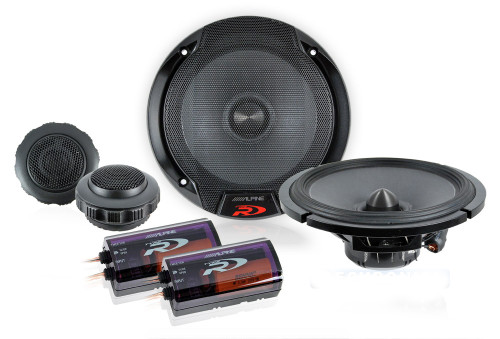ALPINE SPR-60C 2 Juostų komponentiniai garsiakalbiai 300w