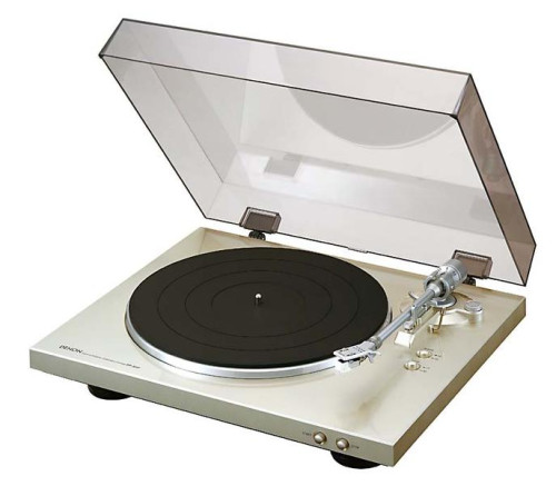 DENON DP-300F Automatinis analoginis vinilinių plokštelių grotuvas