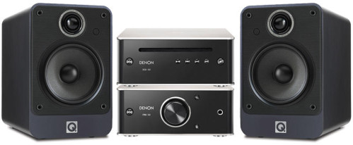 DENON namų stereo sistema PMA-50 + DCD-50 + kolonėlės QA 2020i