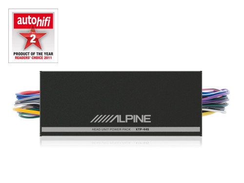 ALPINE KTP-445A ,,Plug and Play'' mašininis garso stiprintuvas