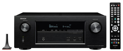 Denon AVR-X3200W 7.2 HD namų kino stiprintuvas resyveris 7x180W WiFi Bluetooth interneto radijas tinklo grotuvas Dolby Atmos, DTS:X