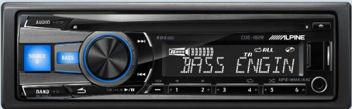 Auto magnetola CDE-182R - RADIJO IMTUVAS SU CD/USB IR iPod VALDYMU
