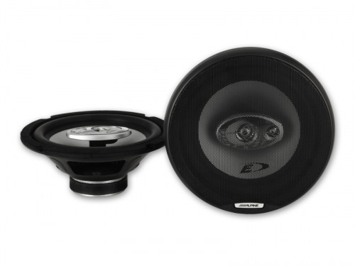 Garsiakalbiai automobiliui Alpine SXE-2035S  koksialiniai 200 mm 8" 2x280W 3-jų juostų kaina už 2 vnt.
