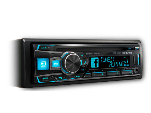 Alpine CDE-185BT Automagnetola, Bluetooth, USB