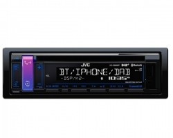 JVC KD-DB98BT automagnetola su CD/USB MP3/WMA  bei AUX | Nemokamas Pristatymas