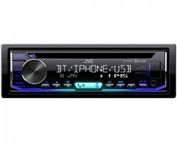 JVC KD-R992BT automagnetola 1-DIN USB/CD MP3 AUX Bleutooth | Nemokamas Pristatymas