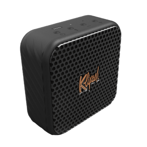 Klipsch Austin – kompaktiška nešiojama Bluetooth kolonėlė („Music City“ serija). Galia 10 W RMS, 1.5″ full-range draiveris, du pasyvūs radiatoriai. baterijos veikimo laikas – iki 12 valandų vienu įkrovimu  | Nemokamas Pristatymas