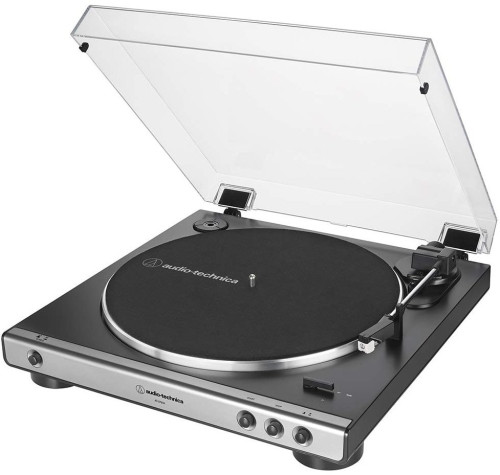 Audio-Technica AT-LP60X, automatinis patefonas greitis: 33-1/3 Aps/Min, 45 Aps/Min, integruota Dual Magnet™ technologija, diržinė pavara | Nemokamas Pristatymas