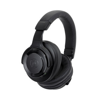 Audio Technica  ATH-WS990BT belaidės ausinės su Bleutooth Solid Bass technologija dažnis 5 – 40,000 Hz įmontuotas mikrofonas ir valdymas | Nemokamas Pristatymas