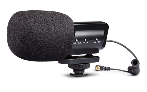 MARANTZ PROFESSIONAL Audio Scope SB-C2 X/Y Stereo kondenserio mikrofonas skirtas DSLR kamerai dažnių juosta 50Hz–18kHz jautrumas -69dB ±3dB (0dB = 1V/microbar at 1kHz) | Nemokamas Pristatymas