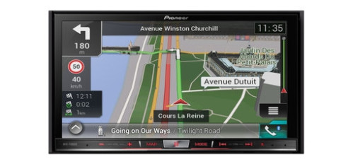 Pioneer AVIC-F80DAB-C High-End Navigacija su AV sistema 7” colių jautrus lietimui ekranas Apple CarPlay, Bluetooth, CD/DVD ir DAB+ Radijas | Nemokamas Pristatymas 