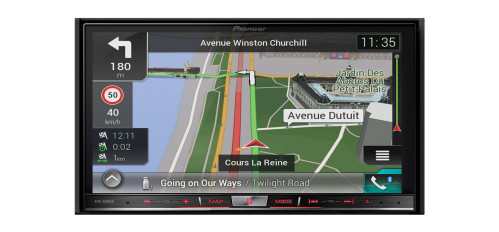 Pioneer AVIC-F88DAB AV navigacijos sistema Apple CarPlay, Android Auto, Bluetooth, CD/DVD, HDMI and DAB+ radio, nemokamas pristatymas