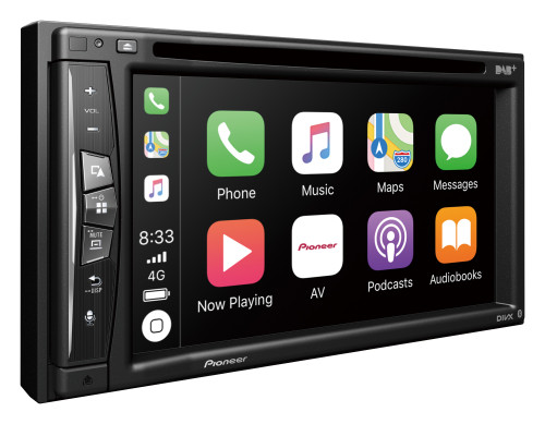 Pioneer AVIC-Z720DAB Automobilinė magnetola - Multimedija 6.2-colių 24 bit True Colour Clear ekranas, Apple CarPlay, Waze, Bluetooth ir DAB+ skaitmeninis radijas| Nemokamas Pristatymas