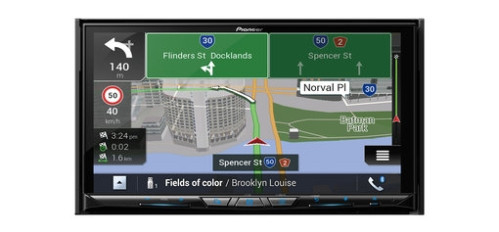 Pioneer AVIC-Z910DAB navigacija su AV sistema 7-colių 24 bit True Colour ekranas Wi-Fi Apple CarPlay wireless, Android Auto, Waze, Bluetooth and DAB+ Digital Radio (Digital Radio Tick Mark approved). Dvi USB, HDMI | Nemokamas Pristatymas