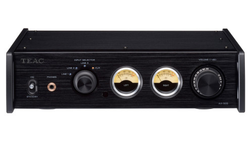 TEAC AX-505 - aukštos klasės stereo integruotas stiprintuvas,  Maksimali išėjimo galia:  130 W + 130 W (4 Ω, 1 kHz, JEITA)  90 W + 90 W (8 Ω, 1 kHz, JEITA)  | Nemokamas Pristatymas