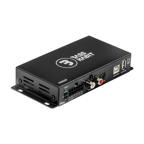 Bass Habit Play P84DSP automobilinis DSP procesorius su RCA ir USB jungtimis